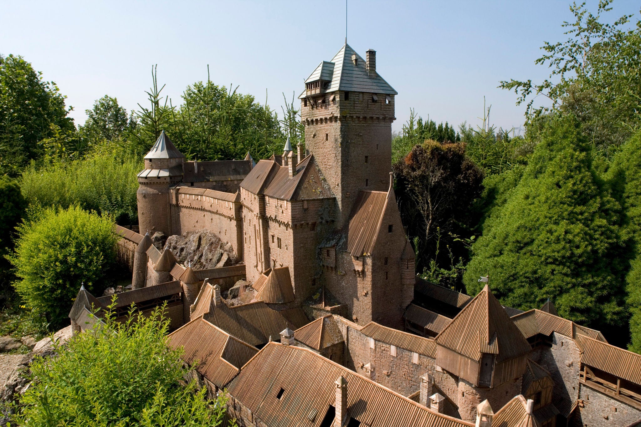 Chateau du Haut Koenigsbourg France Miniature Chateau du Haut Koenigsbourg France Miniature