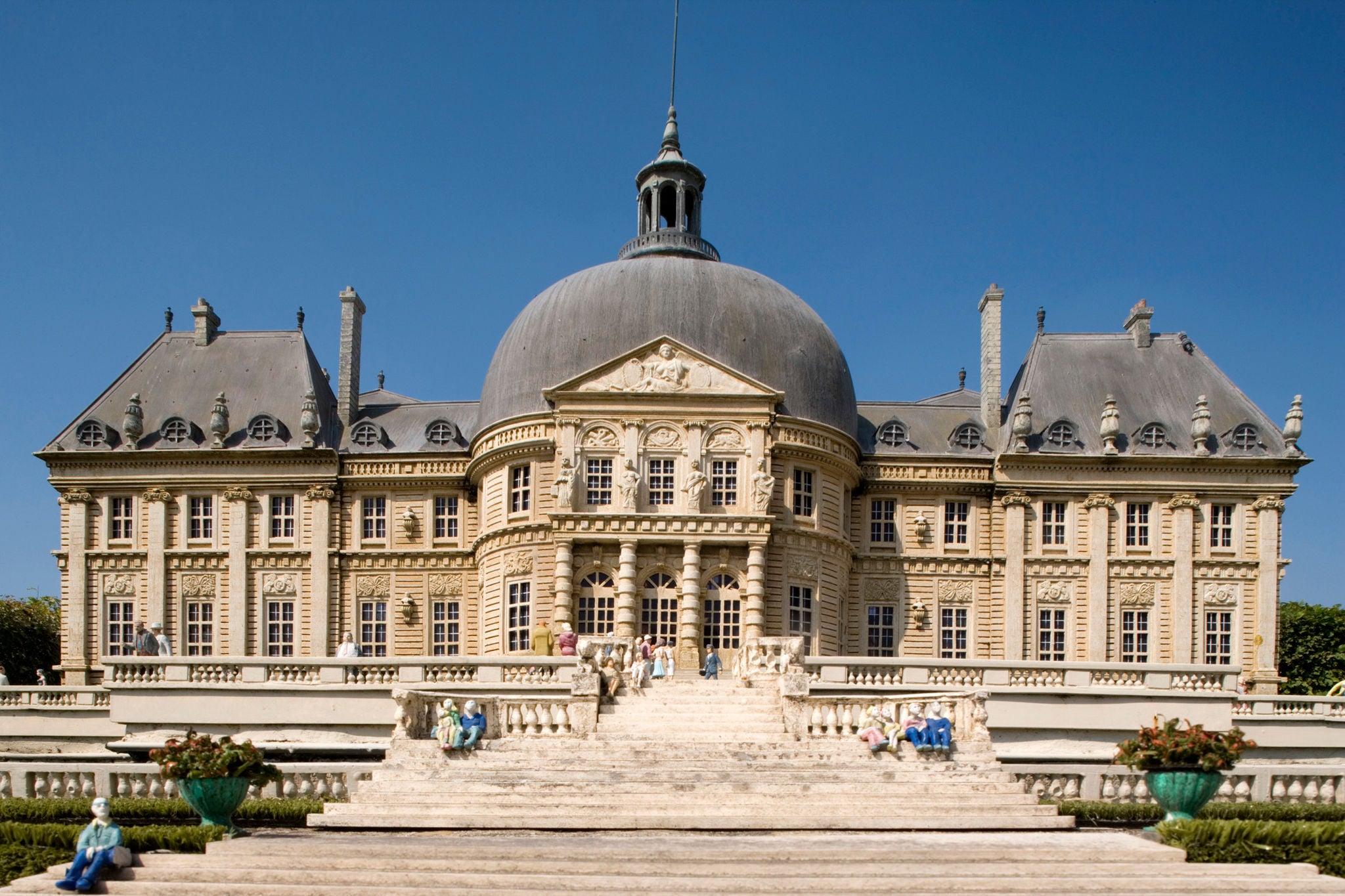 084 Chateau de Vaux le Vicomte
France Miniature _  Juin 2006.  France Miniature/C.Recoura