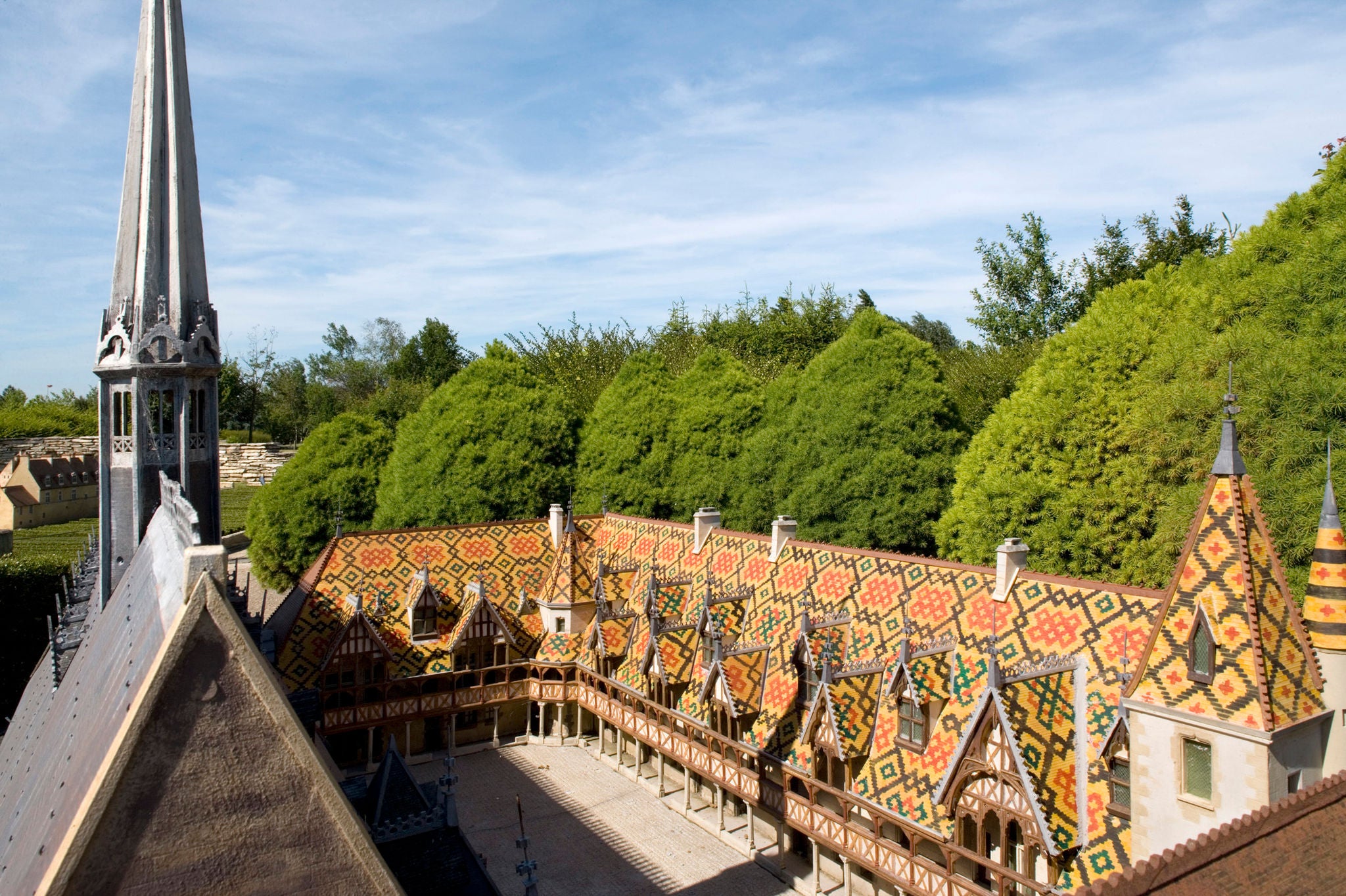 Hospices de Beaune France Miniature Hospices de Beaune France Miniature