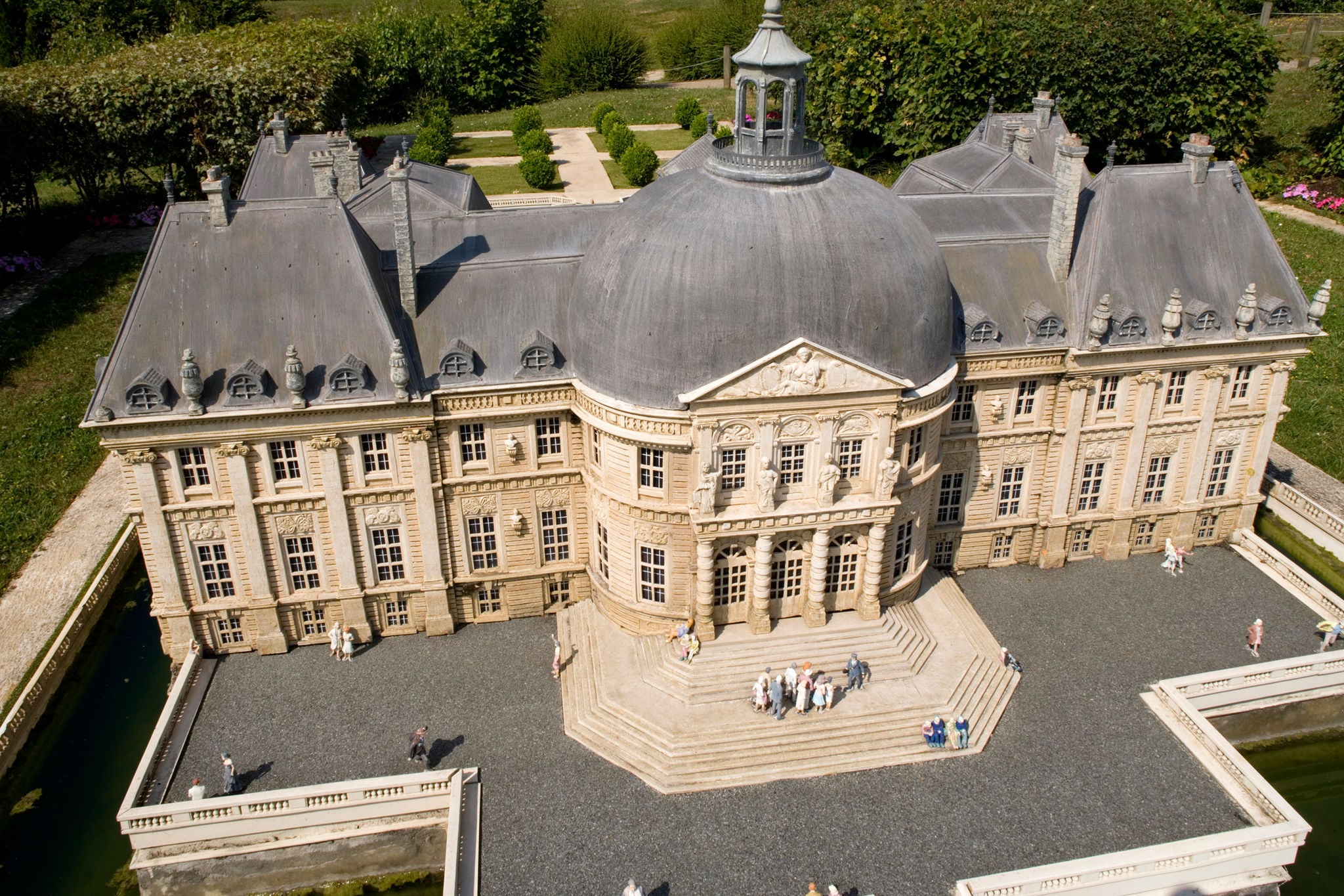 084 Chateau de Vaux le Vicomte
France Miniature _  Juin 2006.  France Miniature/C.Recoura